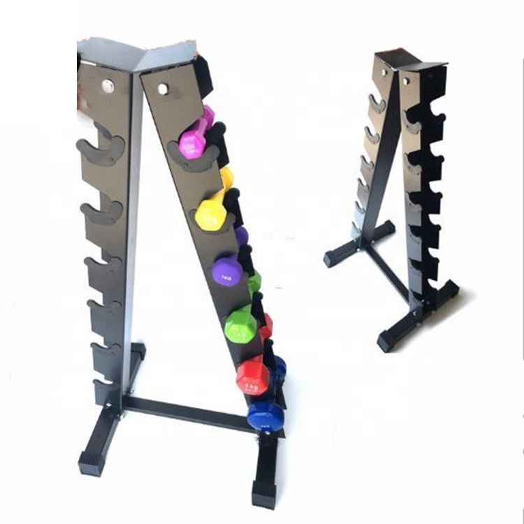 Home Wholesale Weight Lifting Fitness Gym Equipments Stand Portable Dumbbell Rack