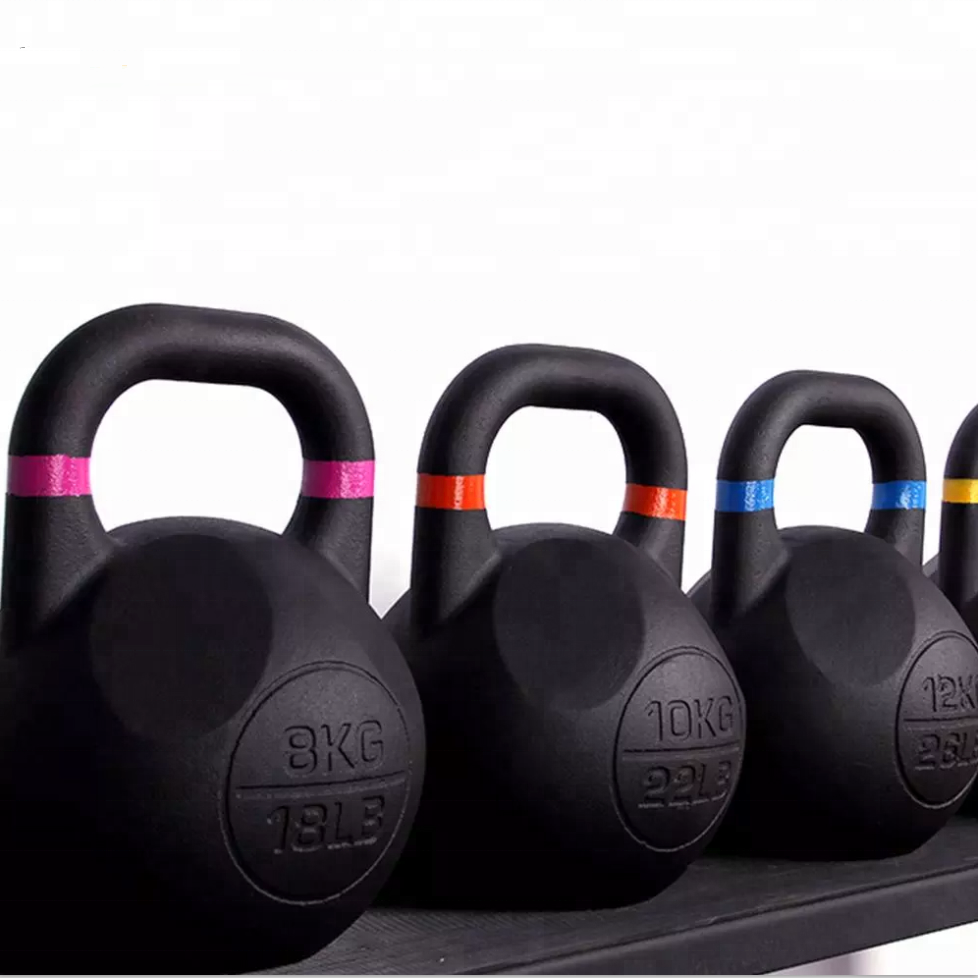 Professional cast iron unfilled  competition kettlebell