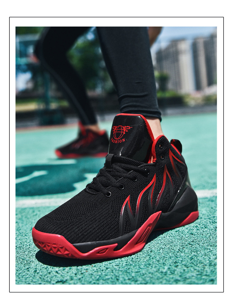 Low Price Basketball Shoe Style Men's Shoes Cool Fashion Casual Non-slip Running Shoes