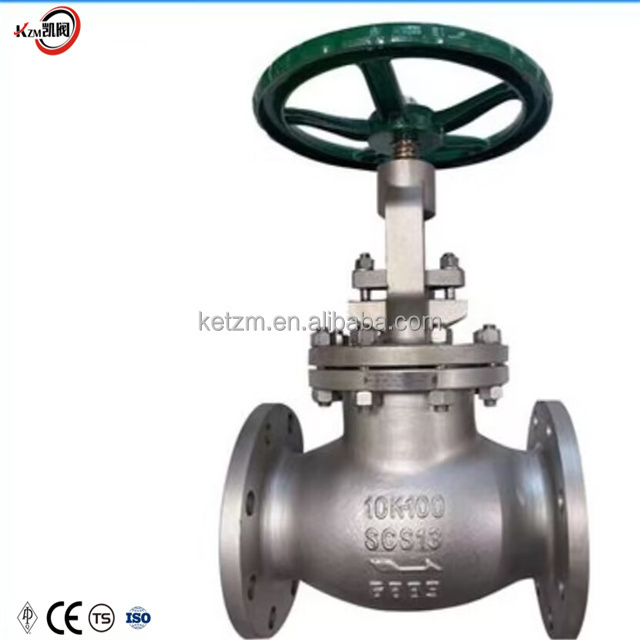 100A 10K globe valve JIS standard durable quality good price globe valve