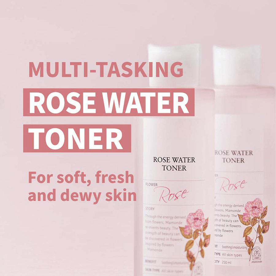 Private Label Alcohol Free Facial Toner Organic Hydrating Refreshing Rose Water Face Spray For Skin