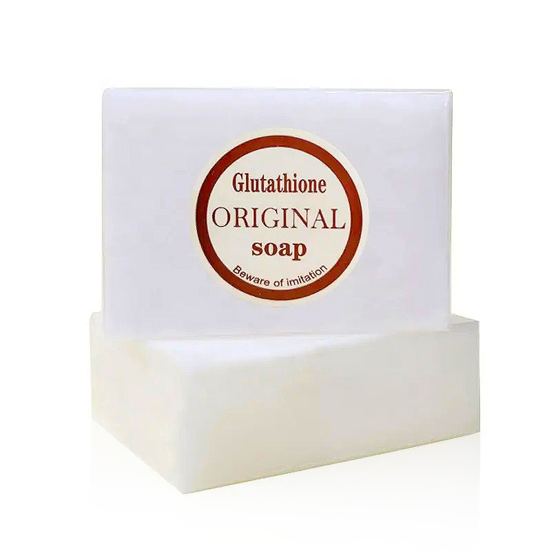 Best sale Handmade Natural Glutathione Dark Spot Lightening Organic Kojic Acid Soap Bath Whitening Gluta Soap