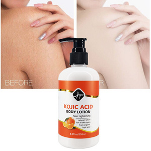 OEM kojic acid Natural organic niacinamide skin lightening whitening korean body lotion