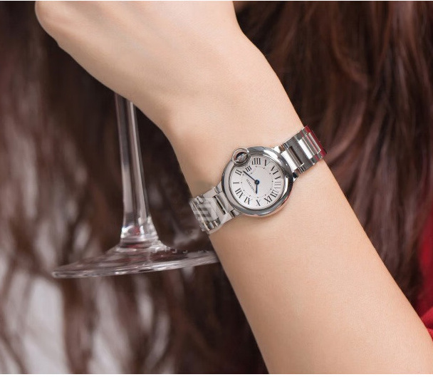 2024 Japanese movement women's watch 904L steel  waterproof 30m  high-quality mechanical  Women Wrist Watch   For Lady CART ODM