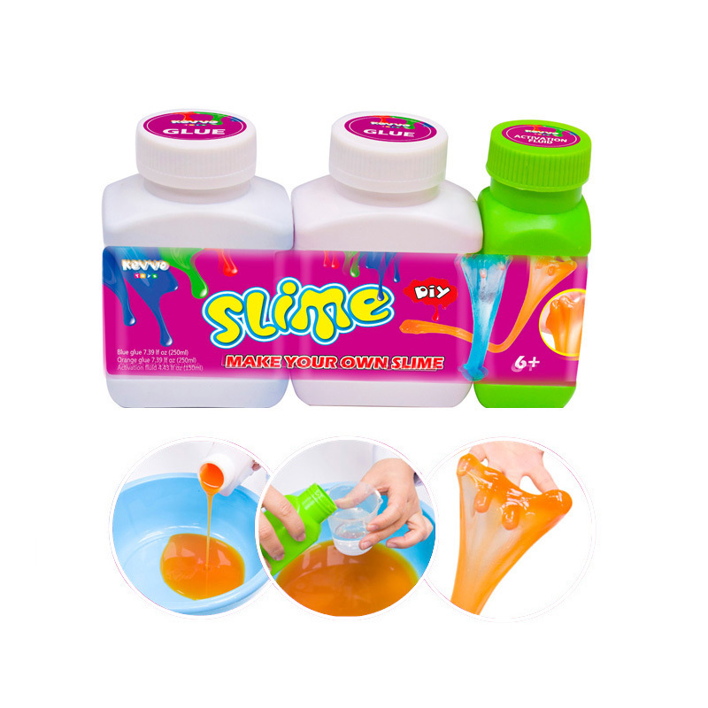 2022 DIY Slime Kit Toys for Kids  Crystal Mud Play Dough Slime Toy Kit for Boys Girs New  Magic Toys  Making Kit Factory