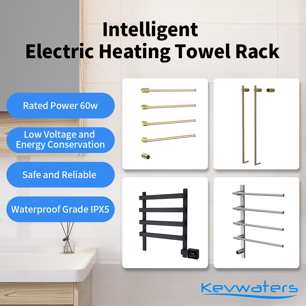 Hot Selling Europe Style Towel Rack Kit Vertical Electric Heated Towel Rail Bathroom Towel Rack For Sale