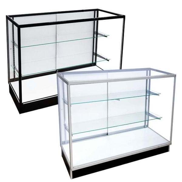 48 Inches Extra Vision Economy Display Case With Light smoking store fixtures with mirror glass sliding door