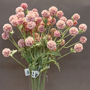 A-914 Artificial Dandelion Flowers Silk Chrysanthemum Ball Bouquet Artificial Multilayer Dandelion Flowers