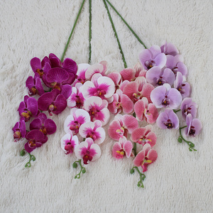 KEWEI 567 High Quality Artificial Real Touch Flowers Butterfly Orchid Artificial Orchid Flower For Home Decoration