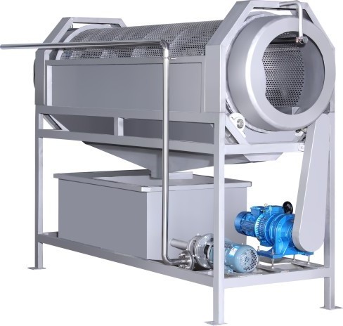 Drum cleaning machine & ginger / potato washing machine