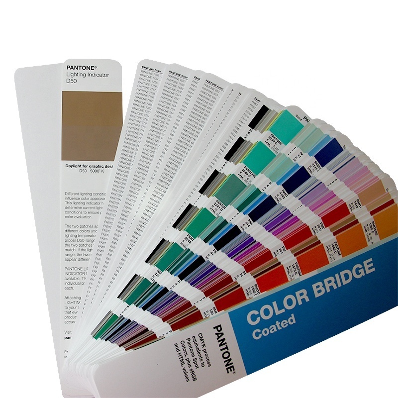 New Edition Pantone Color Bridge Guide GG6103A Coated Color Chart