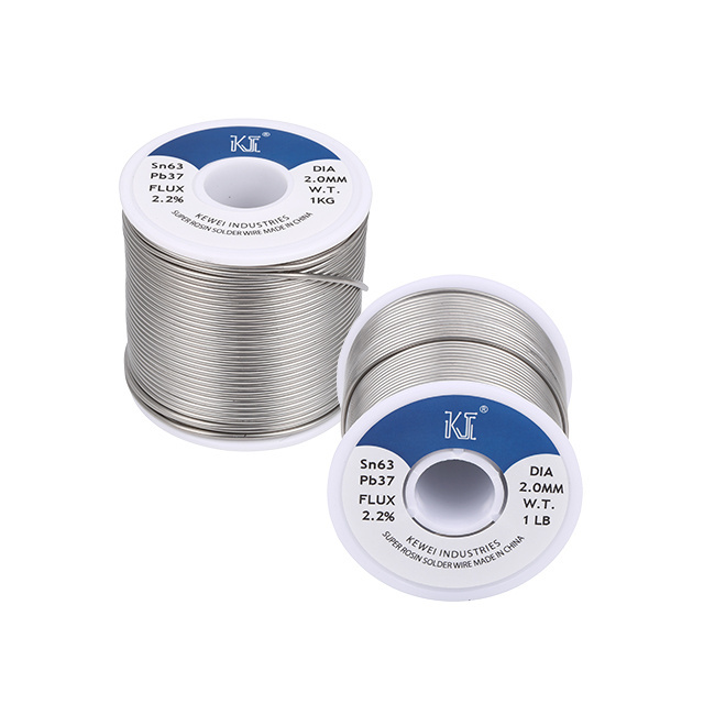 Kewei Solder Wire with Rosin Core 63/37 Sn63Pb37 0.6/0.8/1.0/2.0mm for PCB/LED Solder