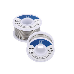 Kewei Solder Wire with Rosin Core 63/37 Sn63Pb37 0.6/0.8/1.0/2.0mm for PCB/LED Solder