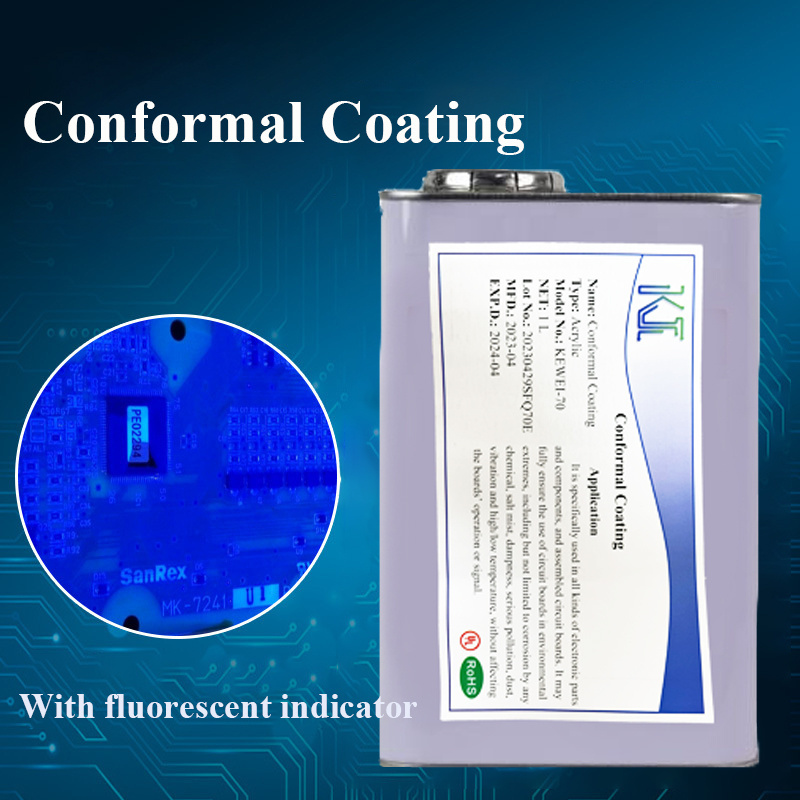 Clear PCB Protective Coating Acrylic-based Conformal Coating for PCBA Protection