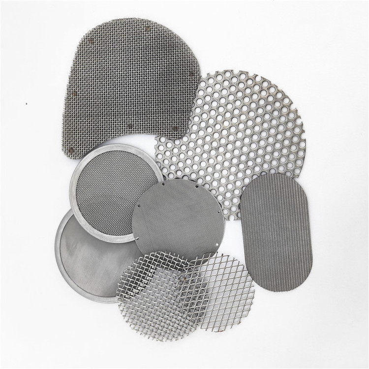 40mm 50mm 60mm diameter stainless steel 100 micron circle disc filter mesh