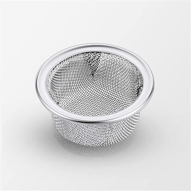 304 stainless steel cap bowl basket shape wire mesh filter