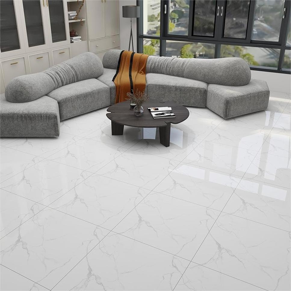 Modern Losetas Para Pisos White Marble Tiles Floor Design