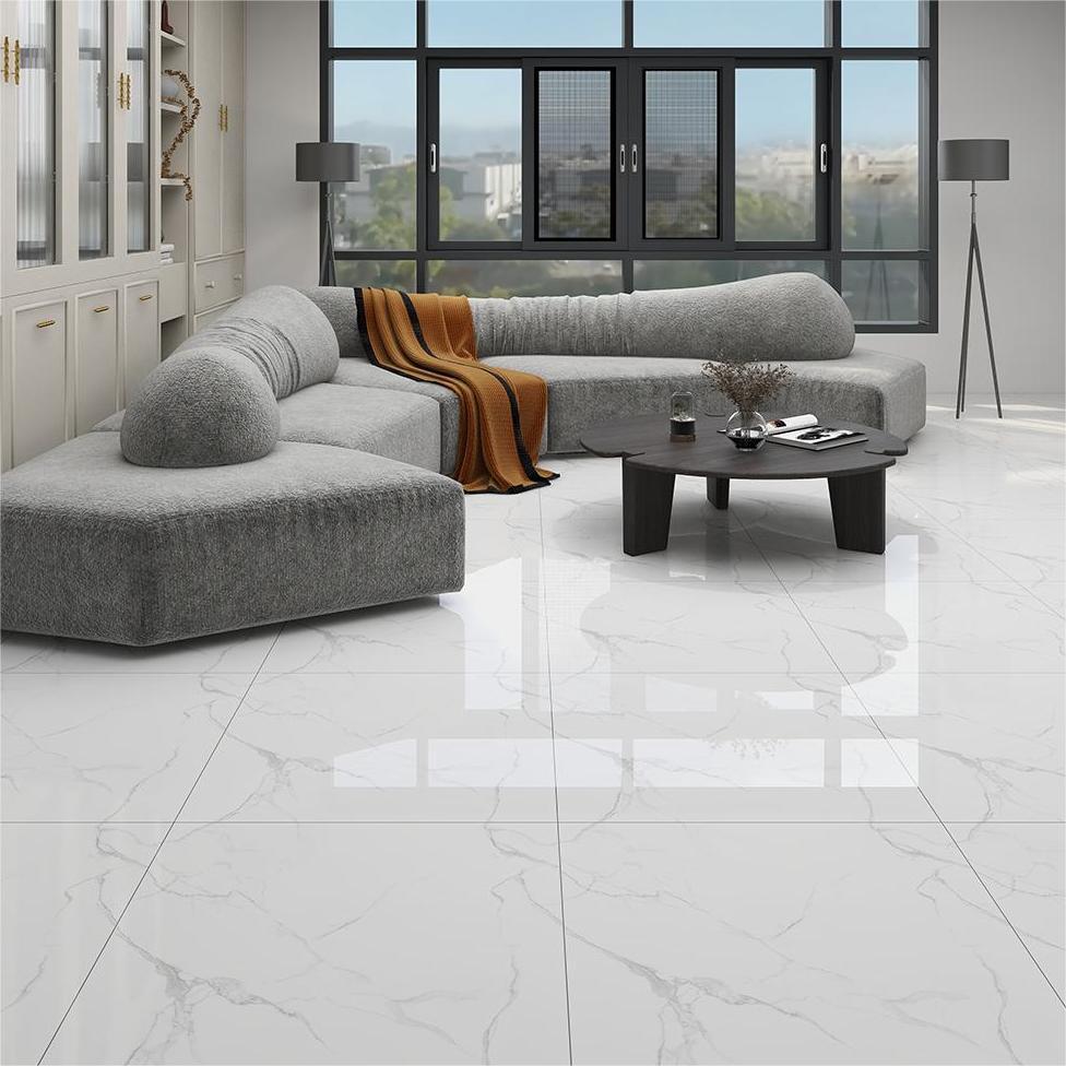 Modern Losetas Para Pisos White Marble Tiles Floor Design