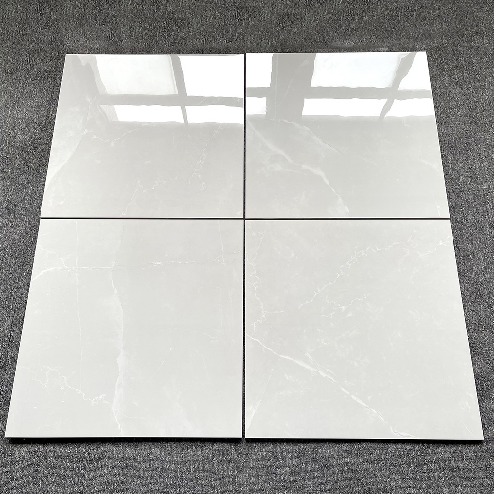 Good Quality Restaurant Kitchen Floor Polished Glazed Porcelain Tiles 60x60