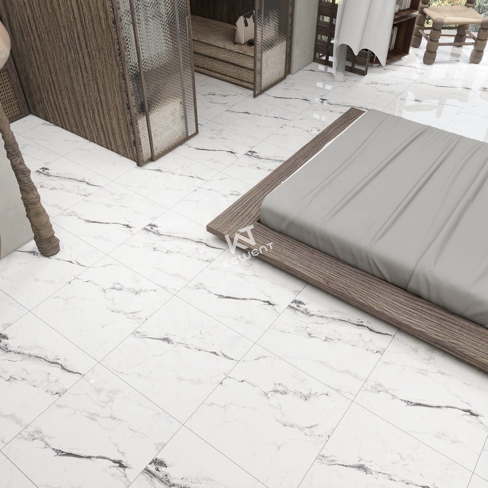 House Tiles Floor Modern Cheap Marble Look Homogenous Ceramic Floor Tiles Glossy