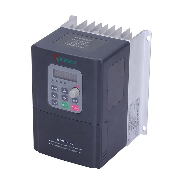 KEWO 0.75KW AC drive frequency inverter 220V 240V for motor variable speed drive