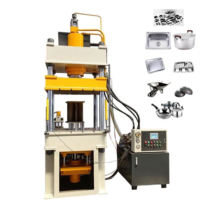 Four Column Series Hydraulic Press Machine For Making Stainless Steel Pot Cookware