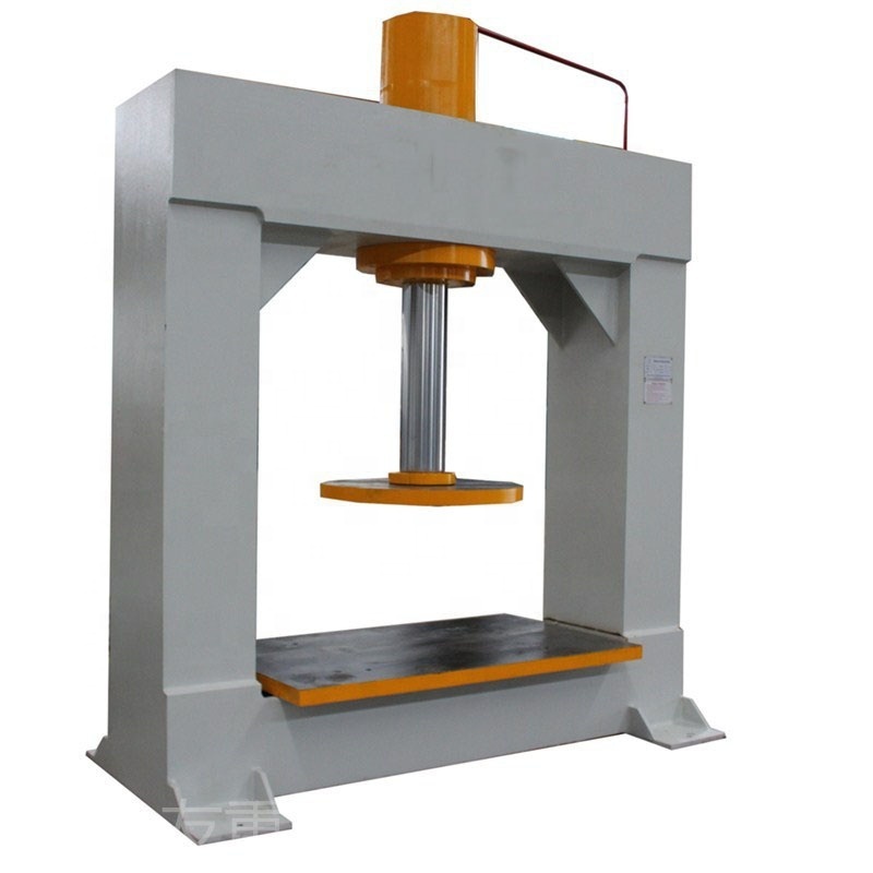 Kewosen Machinery mobile hydraulic press machine on forklift solid tire replacement changer for sale small hydraul press machine