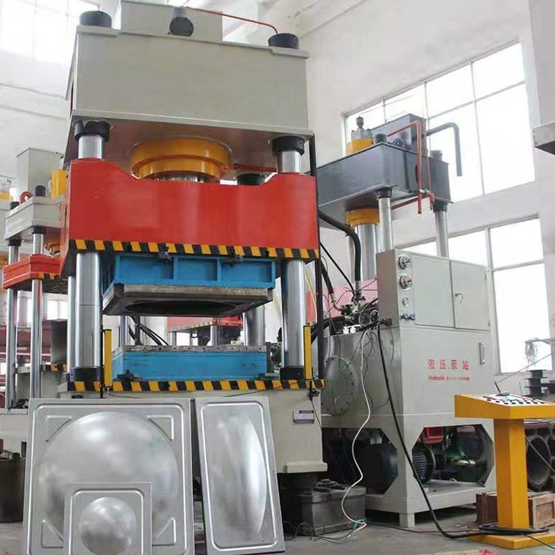 1000T Hydraulic Press Four Column Water Tank Forming Machine Resin Manhole Cover Machine Servo Deep Drawing Hydraulic Press