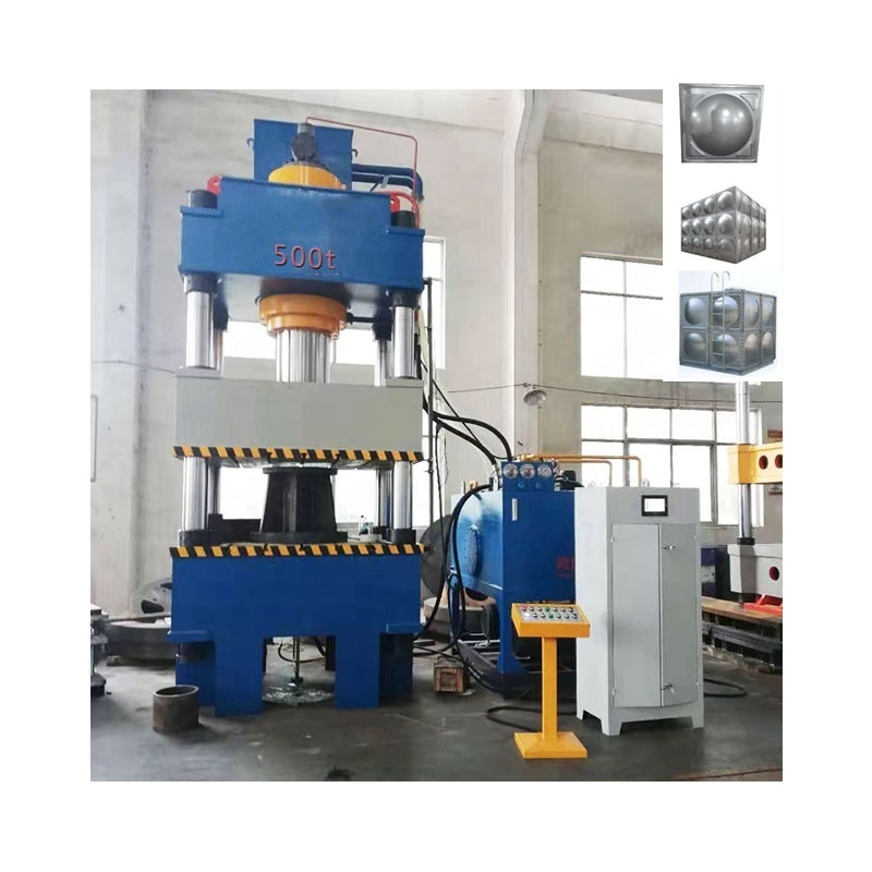 1000T Hydraulic Press Four Column Water Tank Forming Machine Resin Manhole Cover Machine Servo Deep Drawing Hydraulic Press