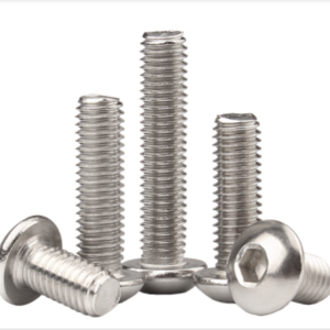 Stainless Steel Half Round Head Pan Head Hexagon Socket Screw ISO7380 Mushroom Head Umbrella Bolt