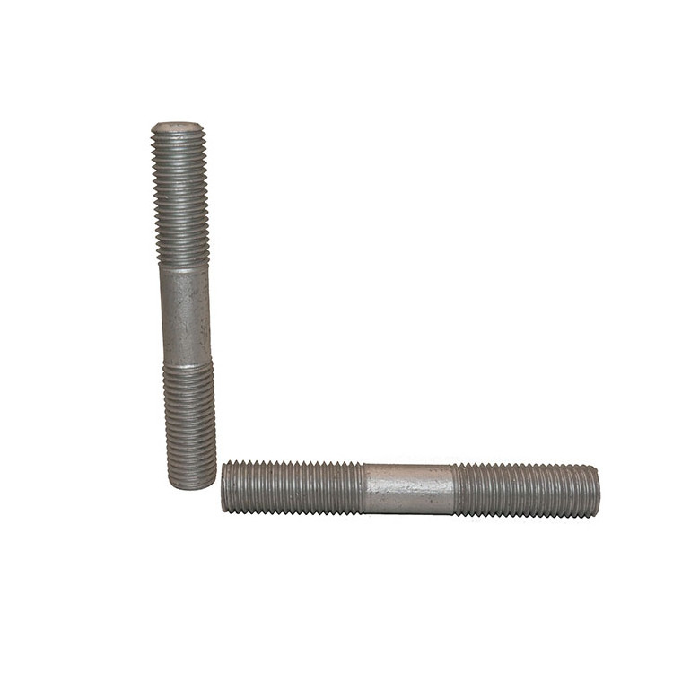 High Strength Double Head Stud DIN938 Hot-Dip Galvanized Double Ending Stud Bolts