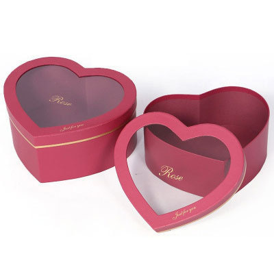 Rectangle New Simple Valentine' Day Gift Box Wedding Candy Favor Box Packaging with Ribbon Specially for You Chocolate Paper OEM