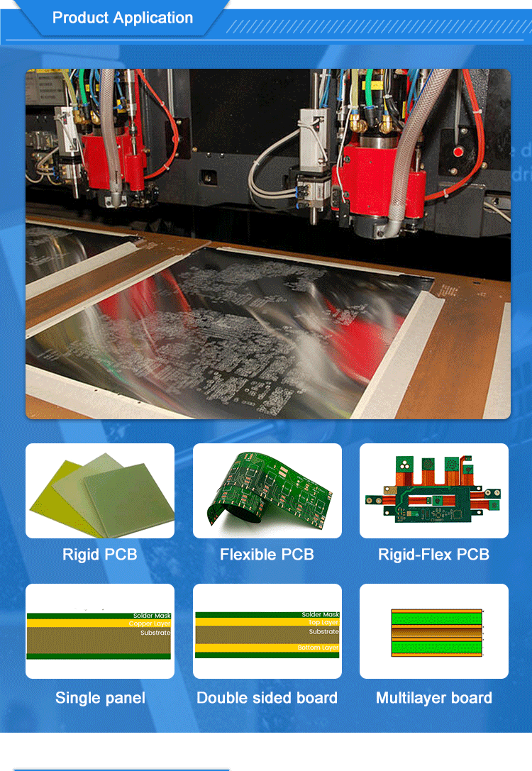 Automatic Tool Change High Speed PCB Drilling Machine Single Side PCB Machine CNC Drilling Machine