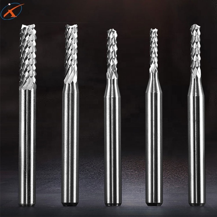 Tungsten Carbide CNC PCB Cutting Tool HSS Router Bits End Milling Cutter