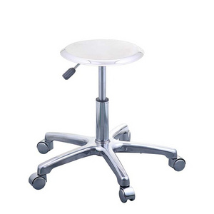 ESD antistatic adjustable stainless steel laboratory chair stool