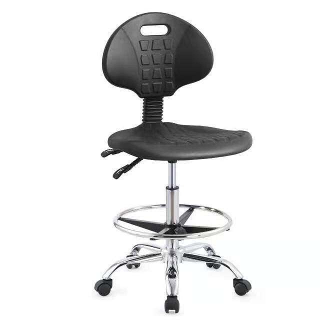 low cost esd laboratory chair polyurethane lab chair