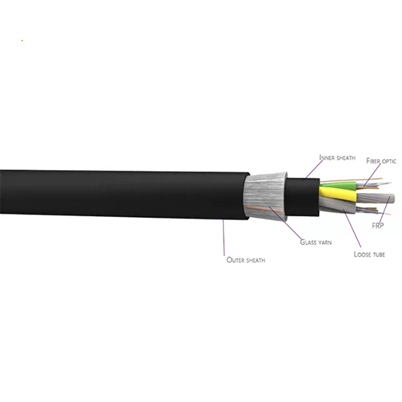 KEXINT GYFTZY63 Wholesale High Quality Outdoor Rat-proof Waterproof Directly Buried Fiber Optical Cable