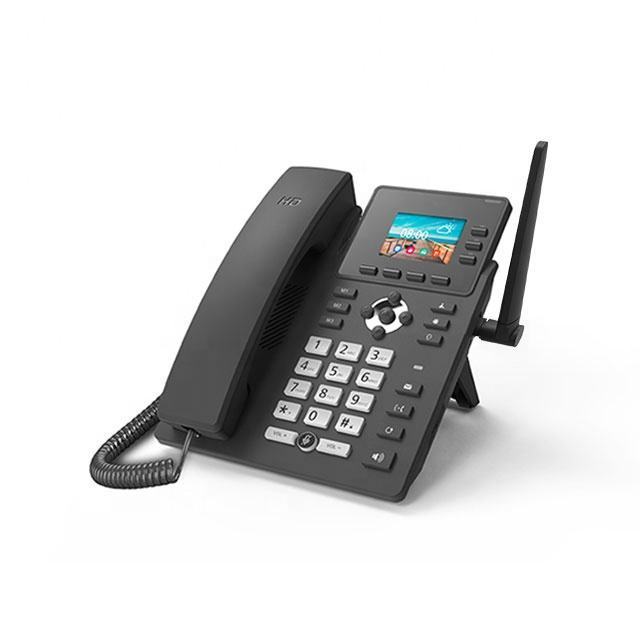 KEXINT 4G voip phone wireless ip phone Support 3 Lines SIP 2.4 Color LCD Screen HD Voice Conference voip phone