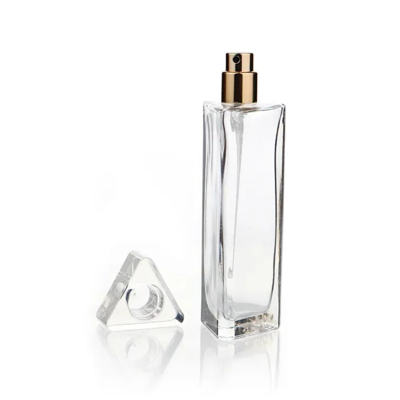 Hot selling 30ml 45ml Perfume spray bottle triangle Luxury perfume bottle Fashion Perfume bottle