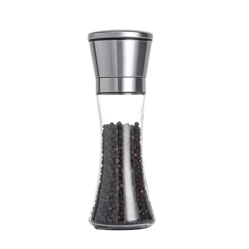 Wholesale grinder machine for kitchen 180ml 200ml  salt pepper grinder pepper grinder