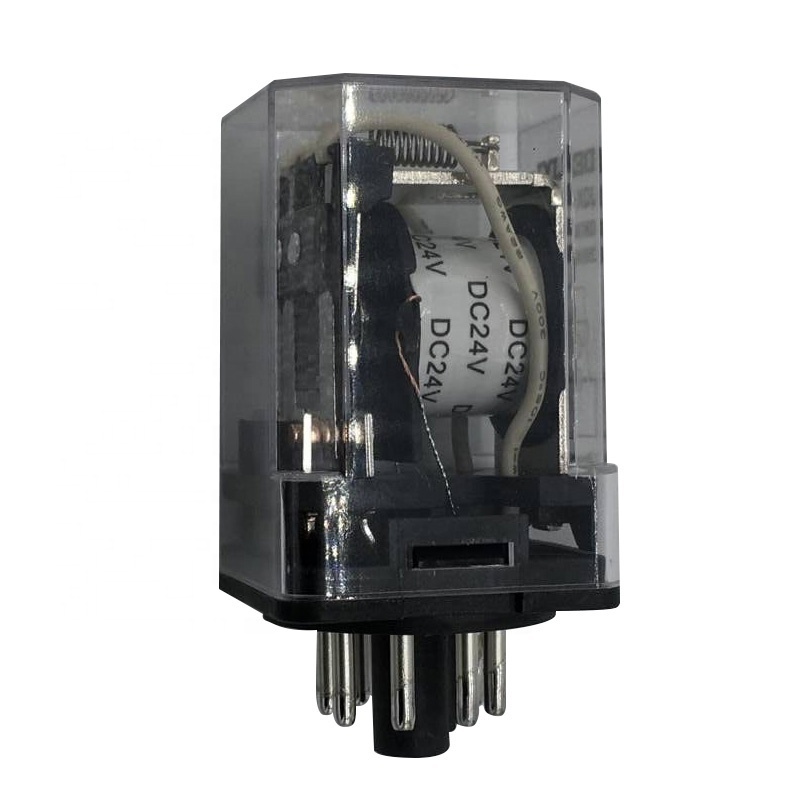 Delisi high power intermediate relay universal JQX-10F 2Z eight round feet AC220V DC24V Industrial control BOM list service