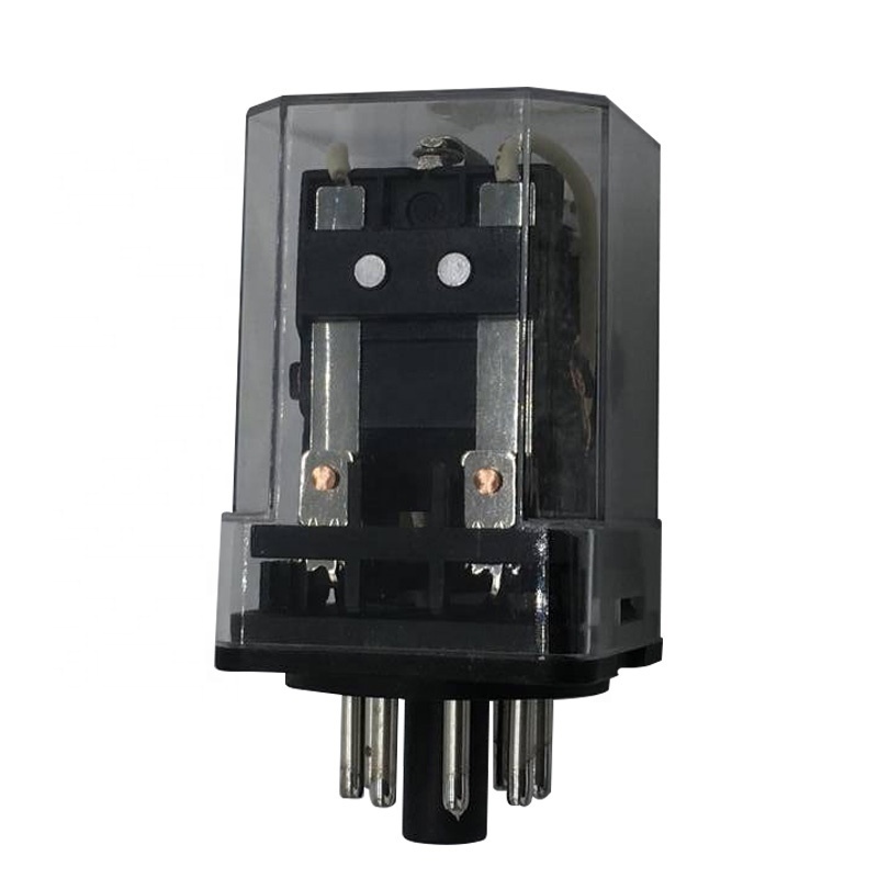 Delisi high power intermediate relay universal JQX-10F 2Z eight round feet AC220V DC24V Industrial control BOM list service