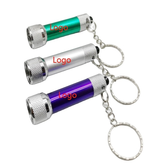 KY 3LED High quality custom aluminum led keychain flashlight  mini pocket flashlight with custom logo