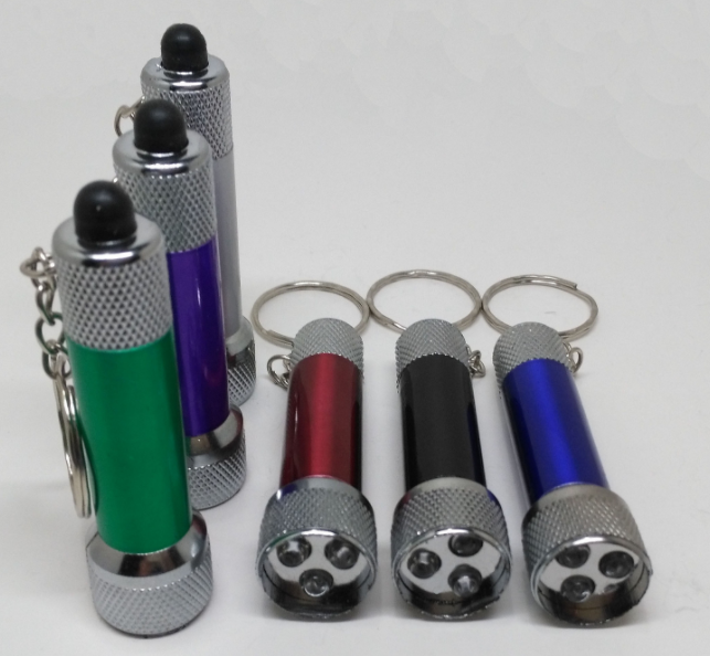 KY 3LED High quality custom aluminum led keychain flashlight  mini pocket flashlight with custom logo