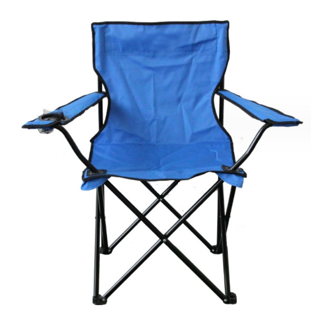 Portable Wholesale China OEM Outdoor Cheap Picnic Beach Camping Fishing Folding Chair with Armrest sillas plegables