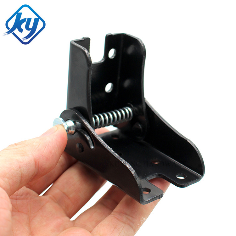 KEYANG Folding 90 degree hinge furniture locking metal foldable table leg bracket hinges