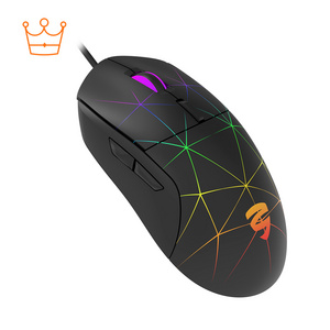 IDM OEM Custom Wired Gaming Mouse super Cheap RGB Usb 16000 Dpi Wired Mouse RGB Gamer Computer Mouse