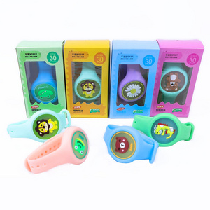 Cartoon Luminous Mosquito Repellent Bracelet Luminous Children's Mosquito Repellent Watch Flash Mosquito Repellent Watch