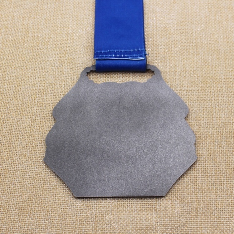 Fast Delivery Antique Nickel 21K Run Finisher Medal Dog Tag Medal Wholesale