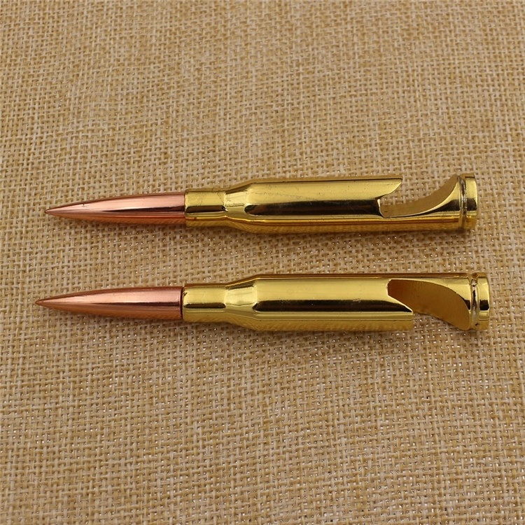 Custom Personalized  Bullet Shell Casing 50 Caliber Blank Metal Bullet Bottle Opener